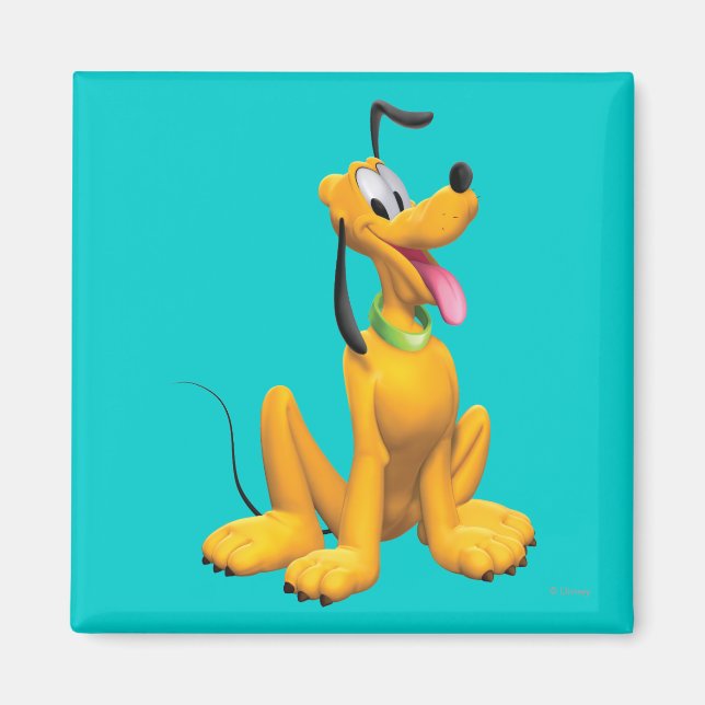 Pluto | Cartoon Side Magnet (Front)