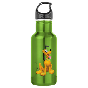Pluto Cartoon Side Water Bottle