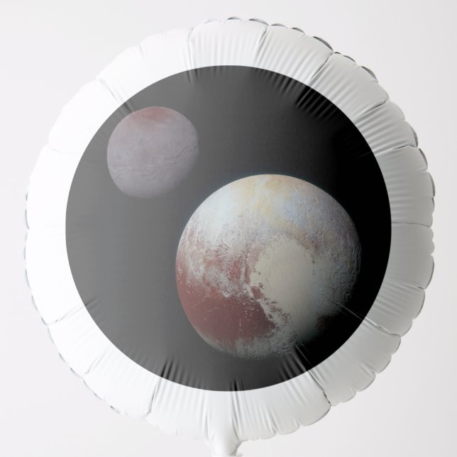 Pluto & Charon 9th or Dwarf Planet Solar System Balloon (Front)