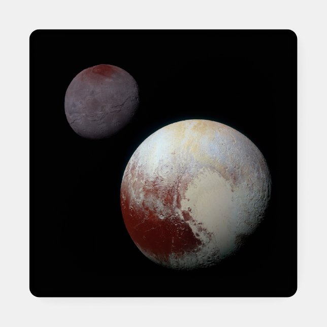 Pluto & Charon 9th or Dwarf Planet Solar System Coaster Set (Single)
