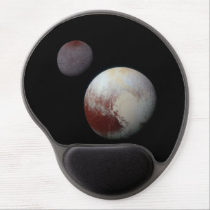 Pluto & Charon 9th or Dwarf Planet Solar System Gel Mouse Pad