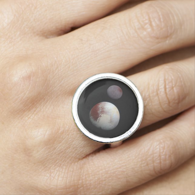 Pluto & Charon 9th or Dwarf Planet Solar System Ring (In Situ)