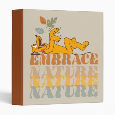 Pluto | Embrace Nature 3 Ring Binder