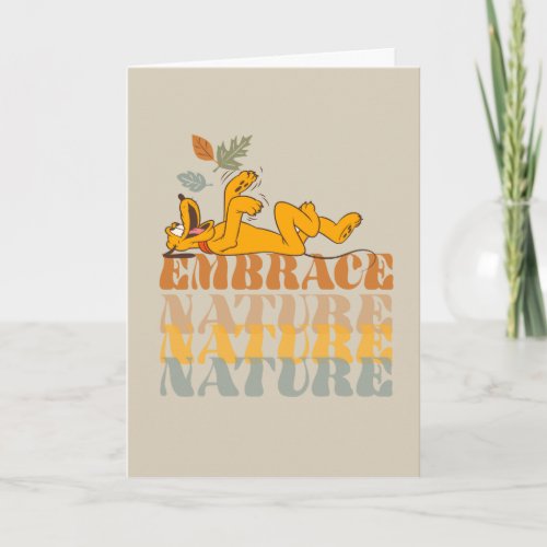 Pluto  Embrace Nature Card