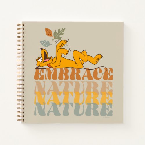 Pluto  Embrace Nature Notebook