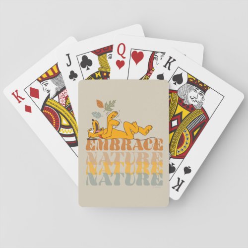 Pluto  Embrace Nature Playing Cards