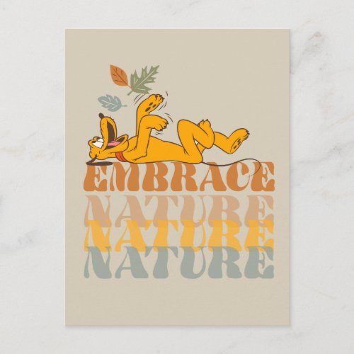 Pluto  Embrace Nature Postcard