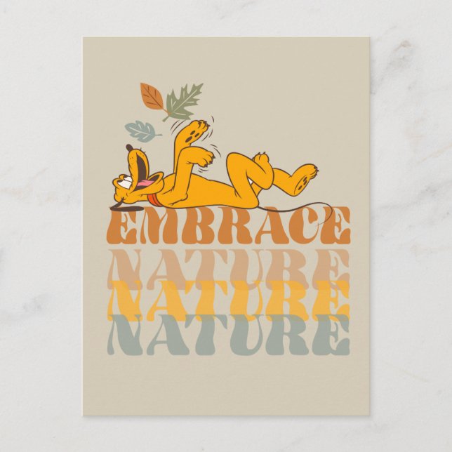 Pluto | Embrace Nature Postcard (Front)