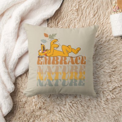 Pluto | Embrace Nature Throw Pillow
