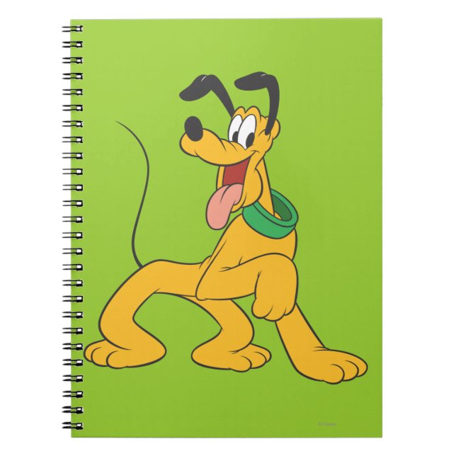 Pluto | Excited Notebook (Front)