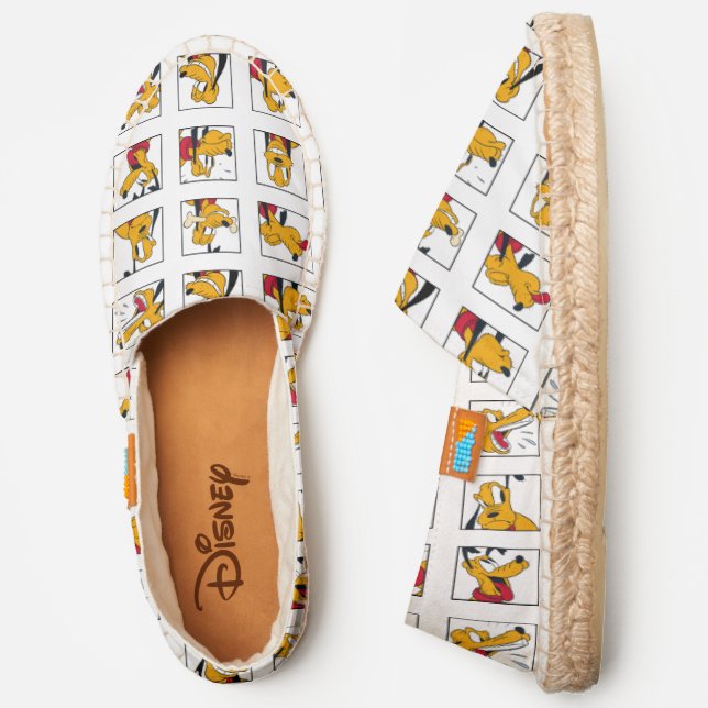 Pluto Expression Grid Espadrilles (Side)