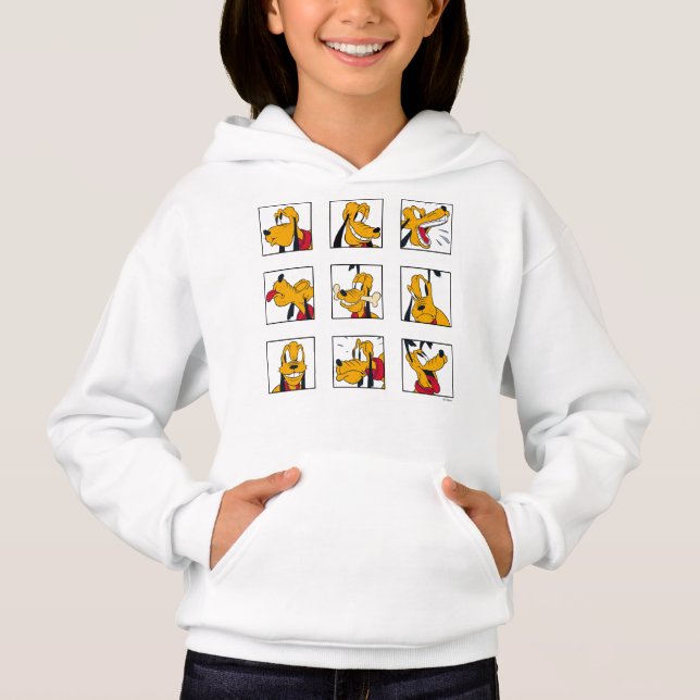 Pluto Expression Grid Hoodie (Front)