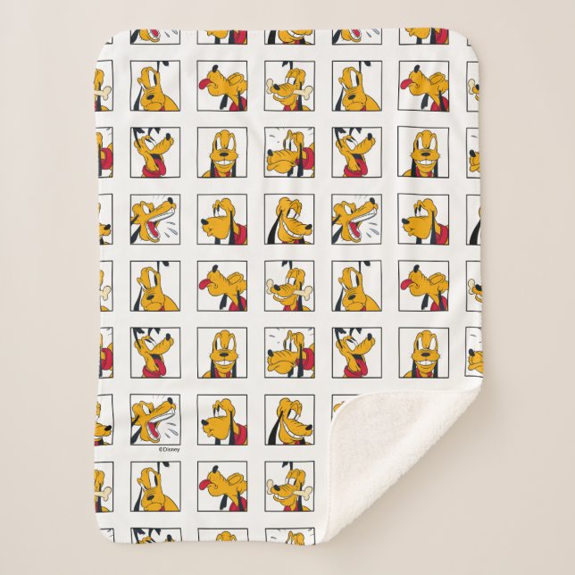 Pluto Expression Grid Sherpa Blanket (Front)