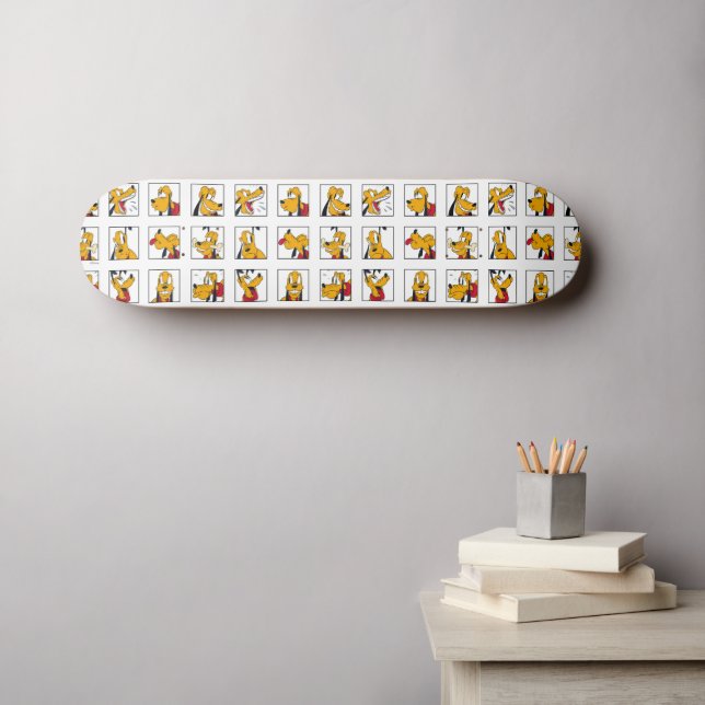 Pluto Expression Grid Skateboard (Wall Art (Horz))