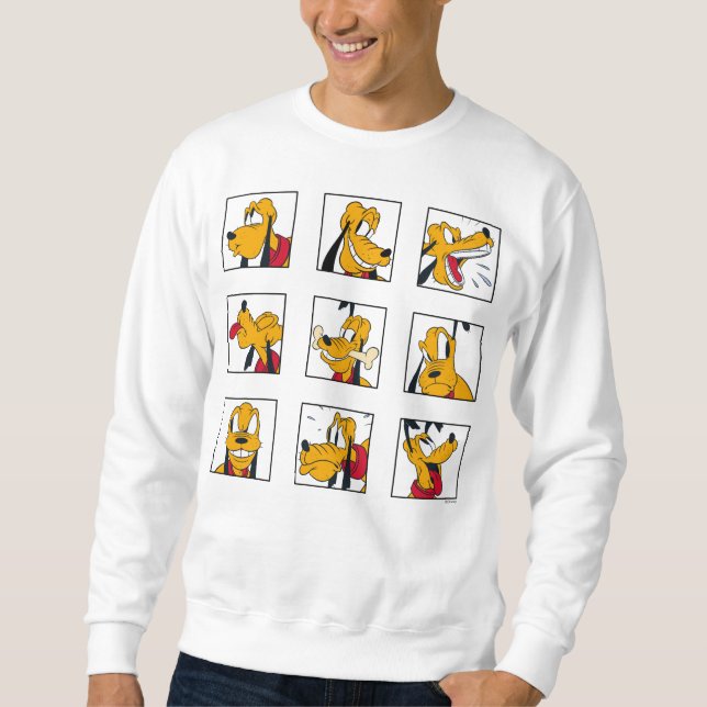 Pluto Expression Grid Sweatshirt (Front)