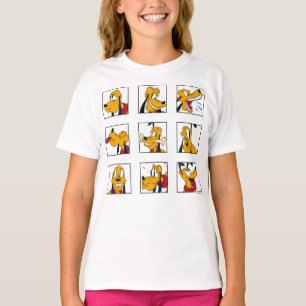 Pluto Expression Grid T-Shirt