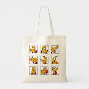 Pluto Expression Grid Tote Bag