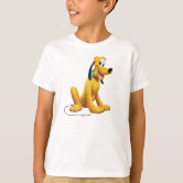 Pluto Dog White Yellow Disney Unisex Cartoon Graphic Casual Custom