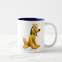 Pluto | Eyes to Side Two-Tone Coffee Mug