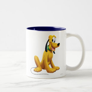 Pluto Eyes to Side Two-Tone Coffee Mug