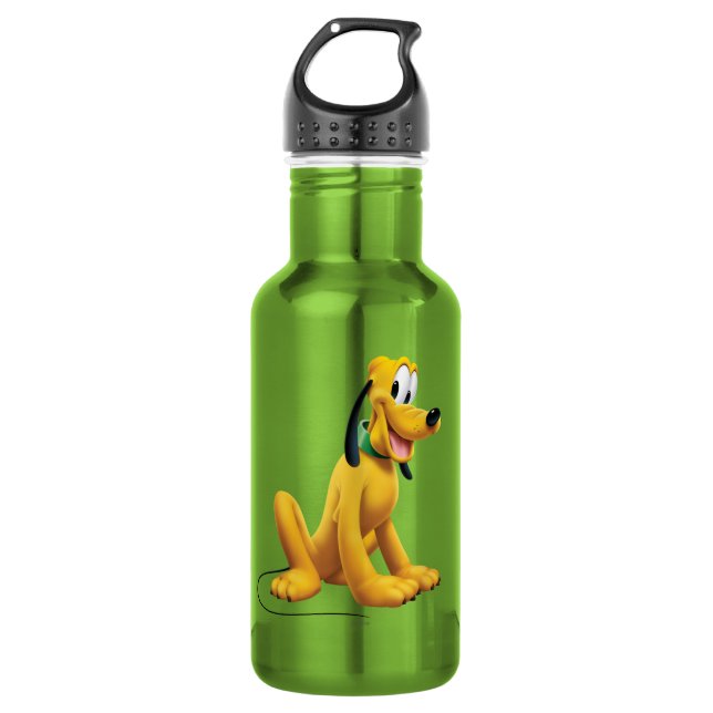 Pluto | Eyes to Side Water Bottle (Front)