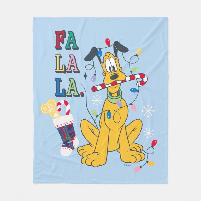 Pluto | Fa La La Fleece Blanket (Front)