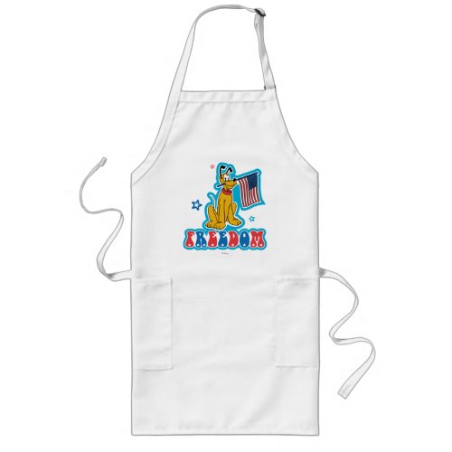 Pluto  Freedom with Flag Long Apron