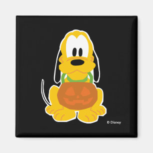 Pluto Halloween Magnet