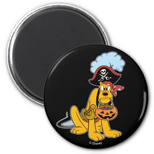 Pluto in Pirate Costume Magnet