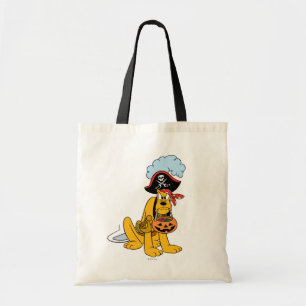 Pluto in Pirate Costume Tote Bag