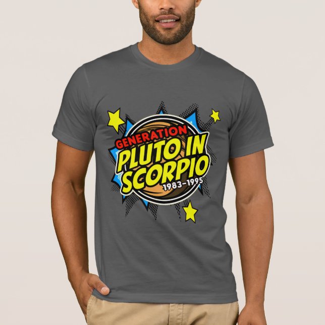 Pluto in Scorpio  T-Shirt (Front)