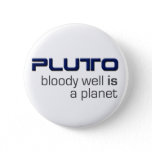 Pluto Is A Planet Button