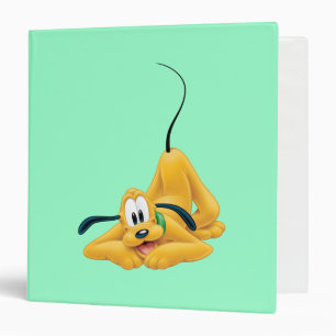 Pluto Laying Down Binder