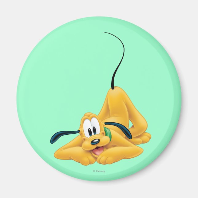 Pluto | Laying Down Magnet (Front)