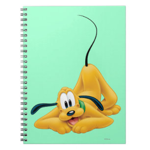 Pluto Laying Down Notebook