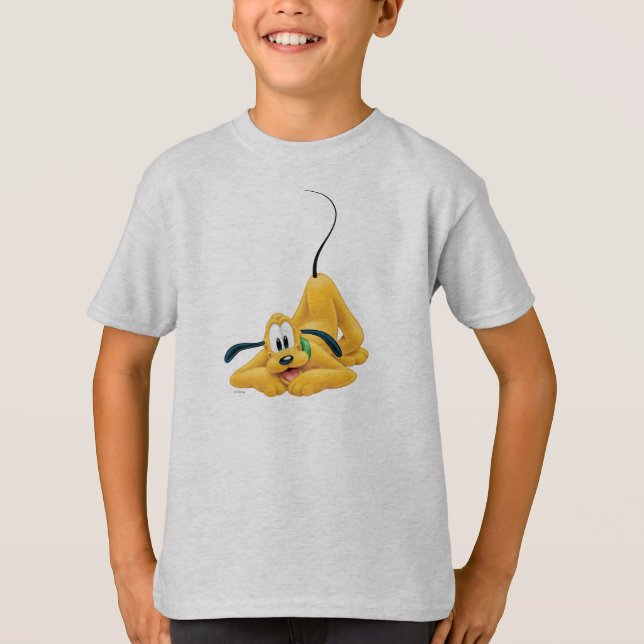 Pluto | Laying Down T-Shirt (Front)