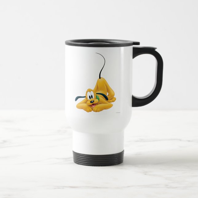 Pluto | Laying Down Travel Mug (Right)