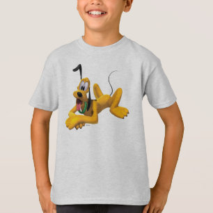 Pluto Laying with Ear Up T-Shirt