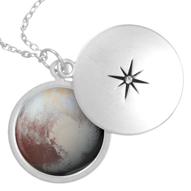Pluto Locket Necklace (Front)