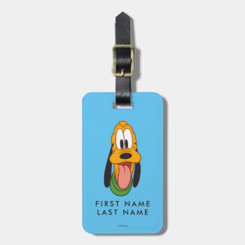 Pluto Luggage Tag by MickeyAndFriends at Zazzle