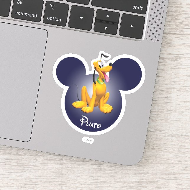 Pluto | Mickey Head Icon Sticker (Detail)