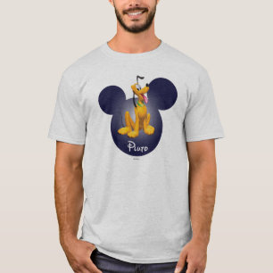 Pluto   Mickey Head Icon T-Shirt