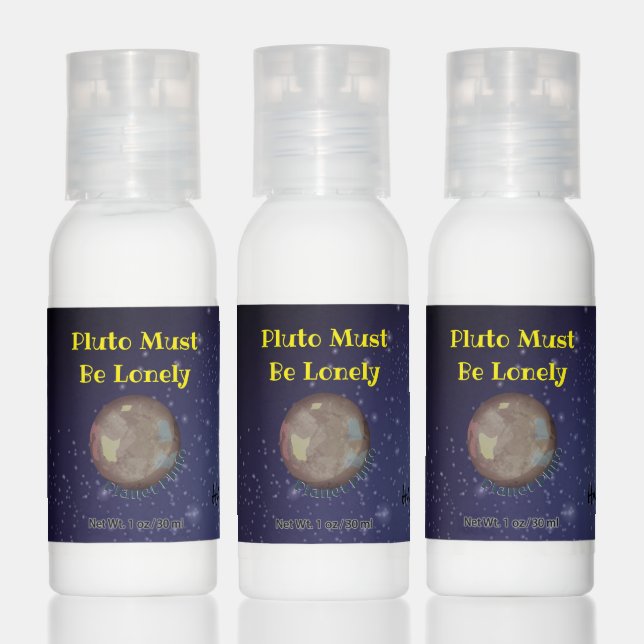 'Pluto Must Be Lonely'  Hand Lotion (Set)