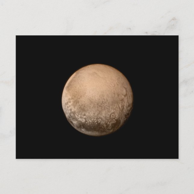 Pluto, my favorite planet - New Horizons NASA Postcard (Front)