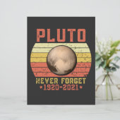 pluto NEVER FORGET (Standing Front)
