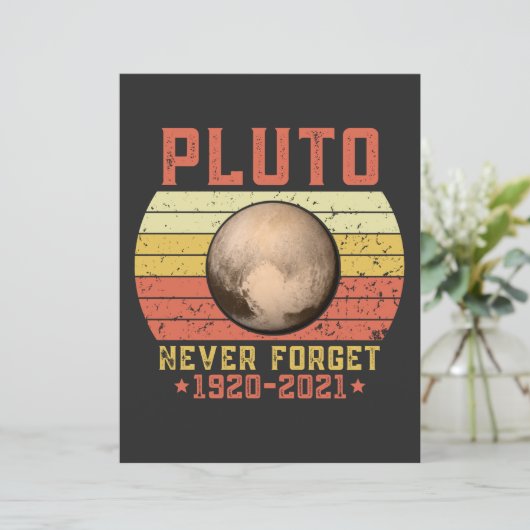 pluto NEVER FORGET (Standing Front)