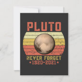 pluto NEVER FORGET (Front)