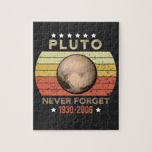 Pluto Never Forget 1930_2006 Jigsaw Puzzle