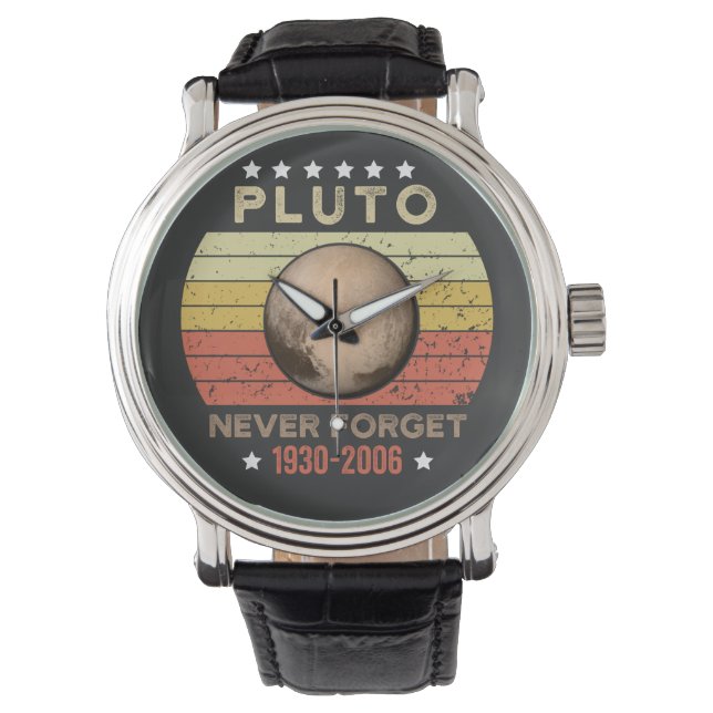 Pluto Never Forget 1930-2006 Watch (Front)