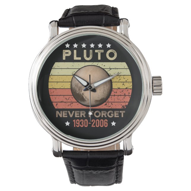 Pluto Never Forget 1930-2006 Watch (Front)